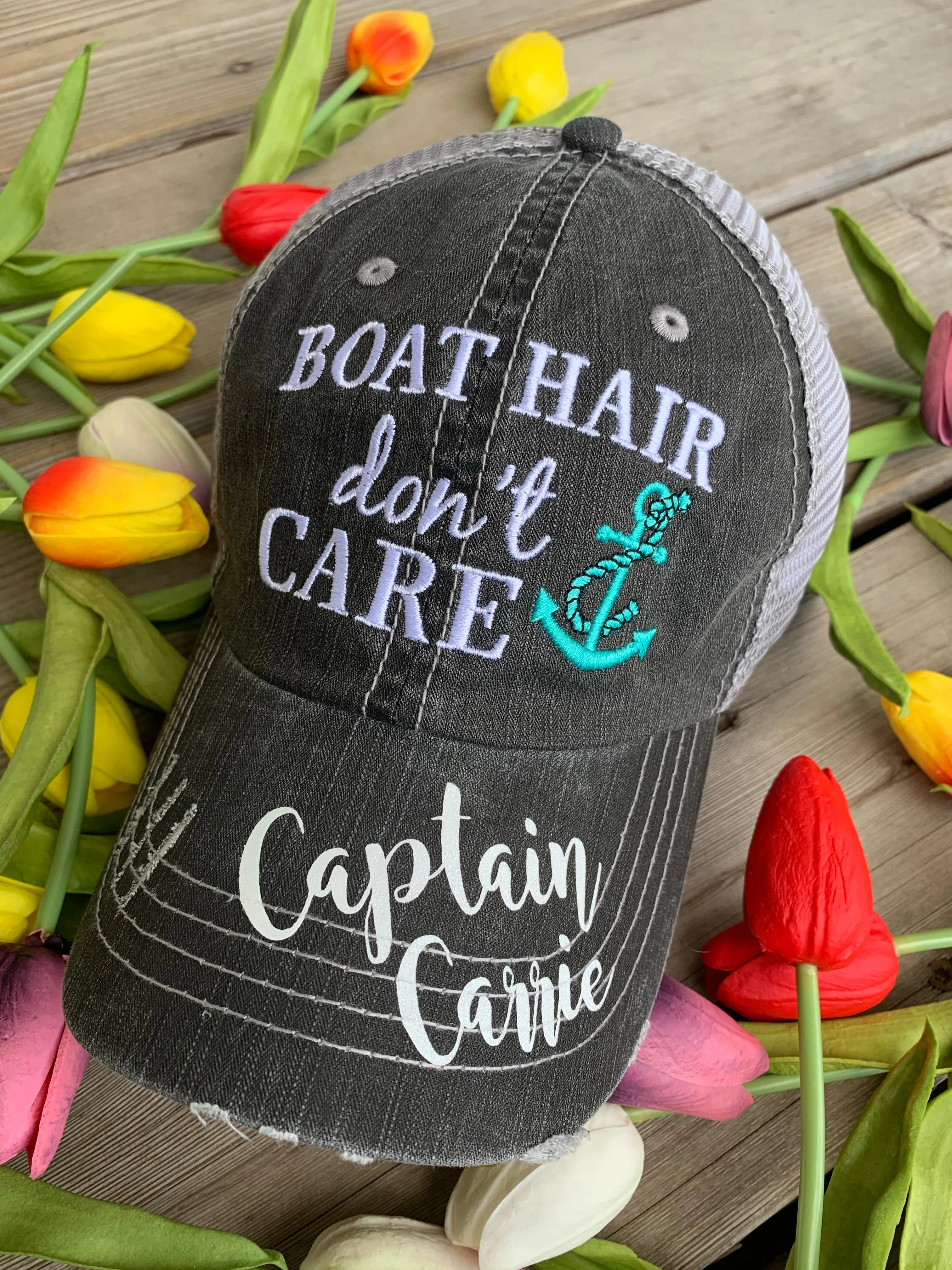 Lake hats LAKE BABE Embroidered trucker caps