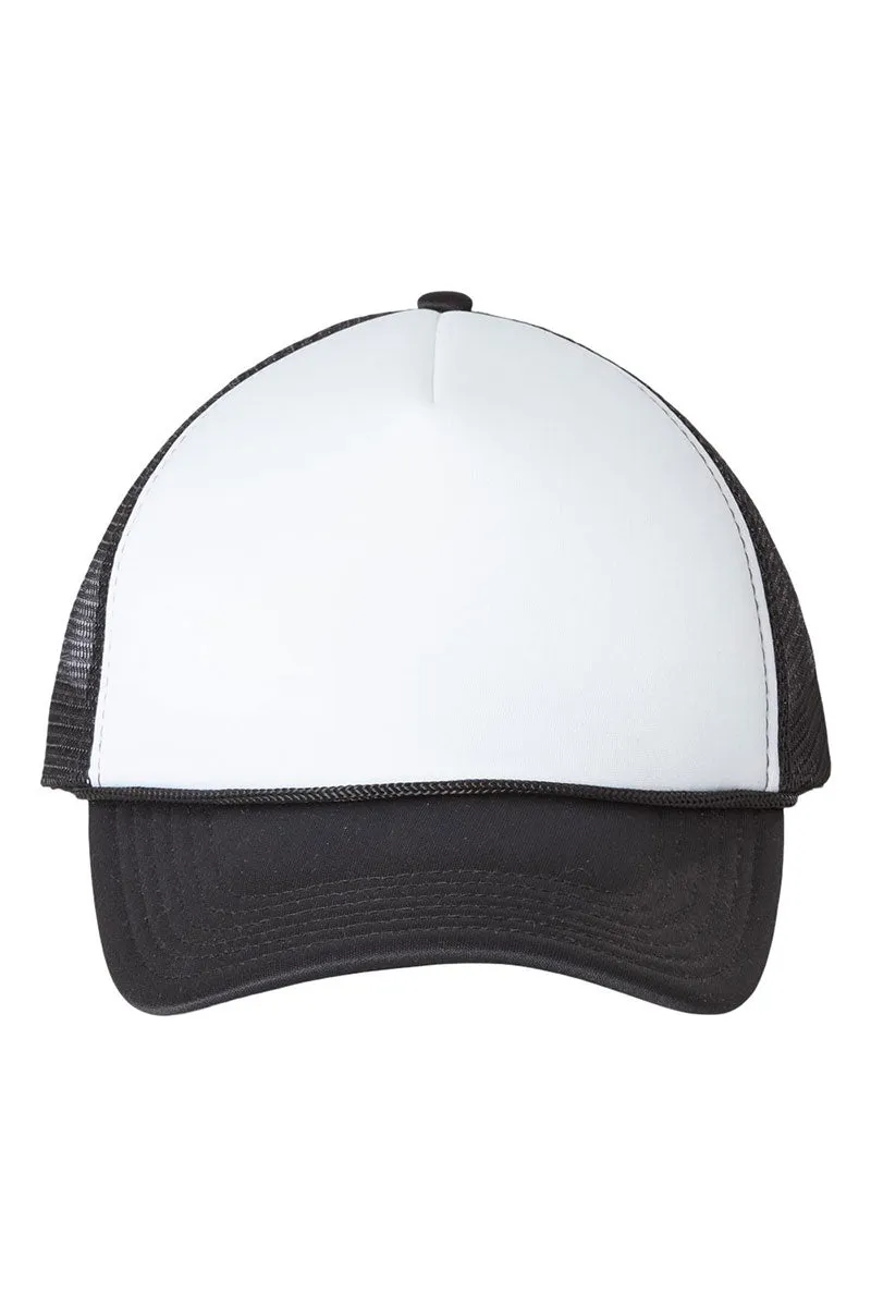 Lucky Clover Highland Cow Foam Mesh Back Trucker Cap