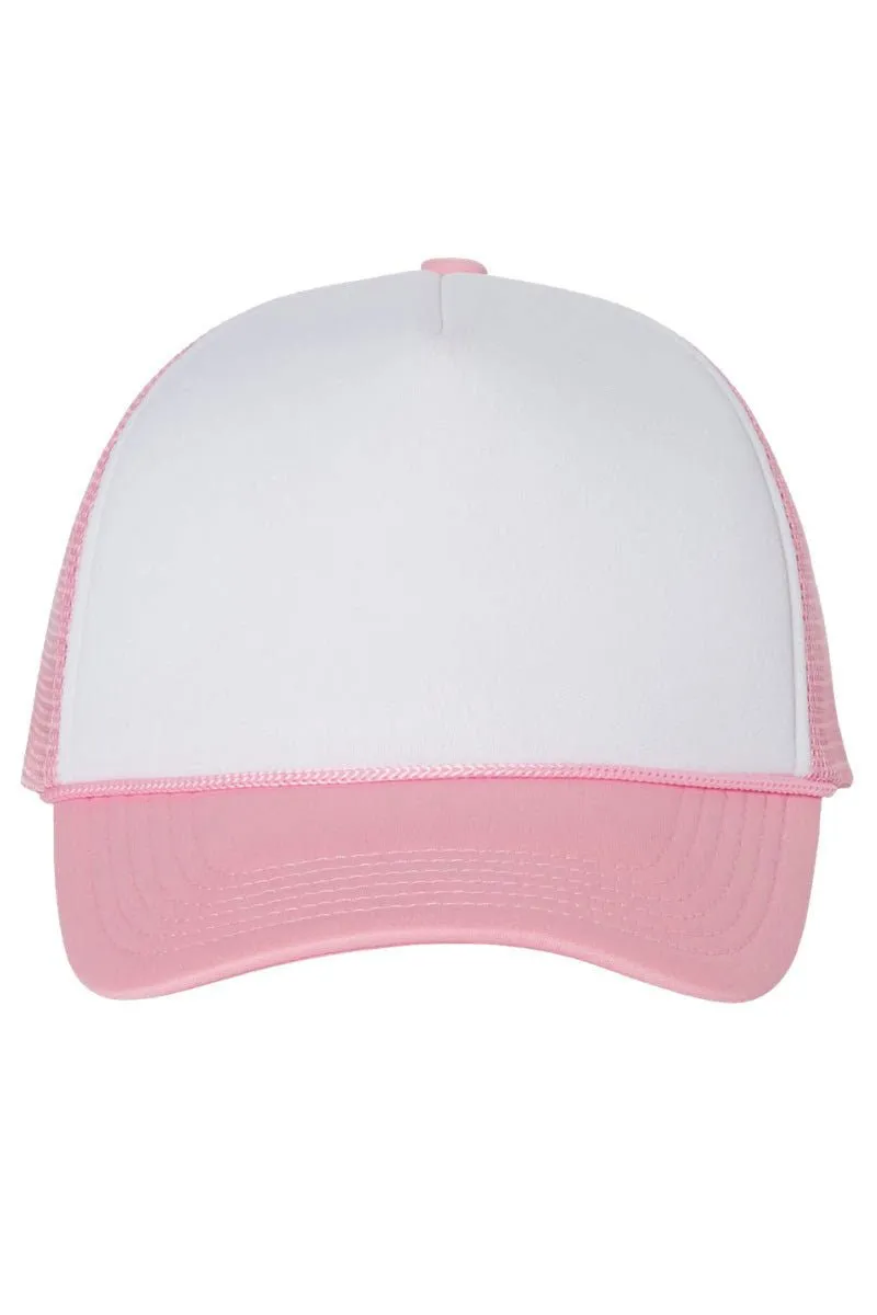 Lucky Clover Highland Cow Foam Mesh Back Trucker Cap