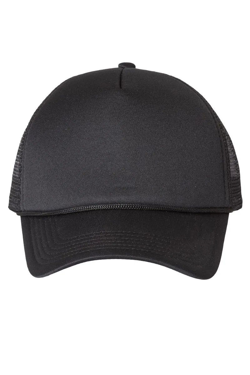 Lucky Clover Highland Cow Foam Mesh Back Trucker Cap