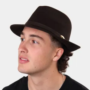 Melbourne Hats Trilby Rustic - Brown