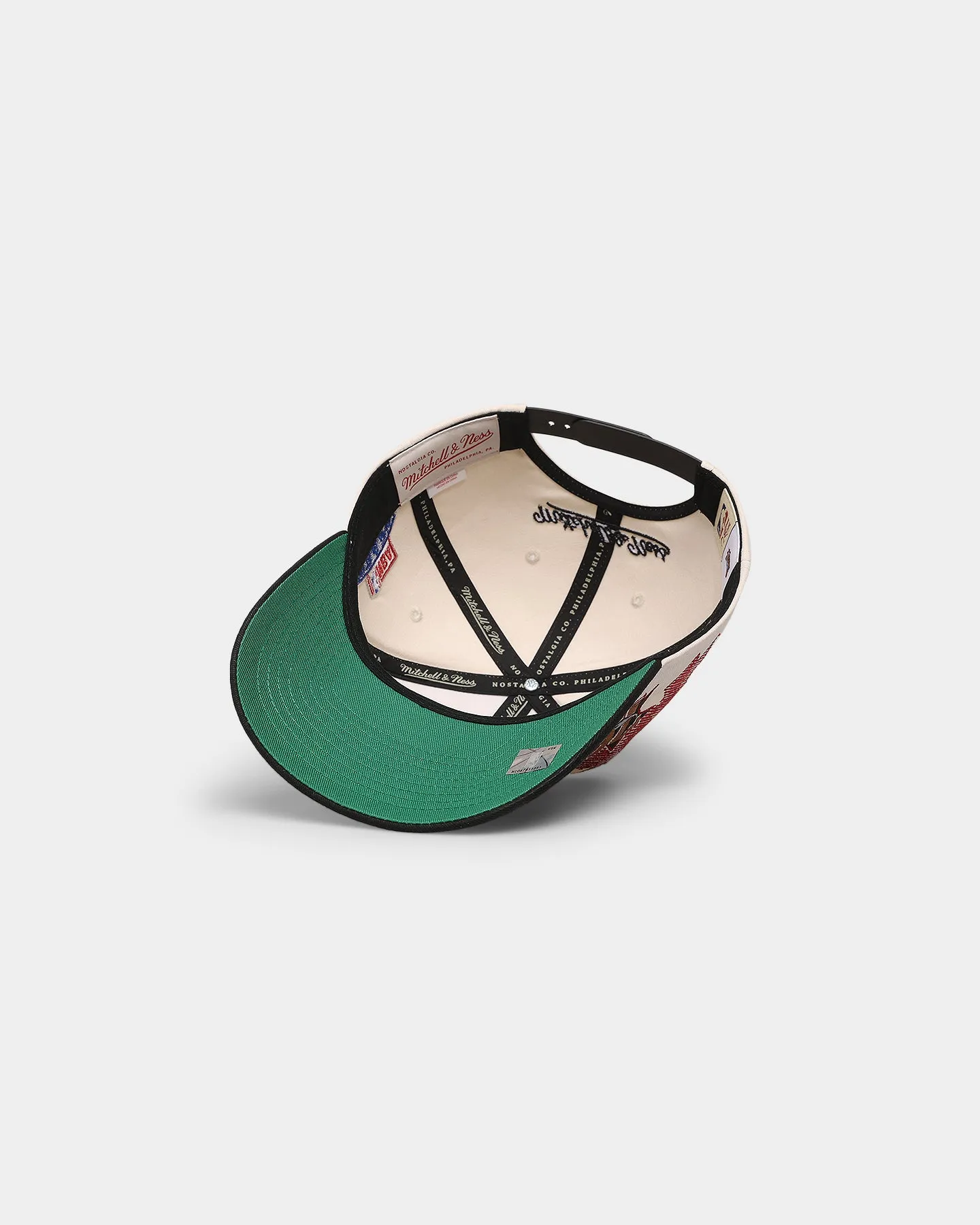 Mitchell & Ness Philadelphia 76ers '96 Draft' Pro Crown Snapback Off White