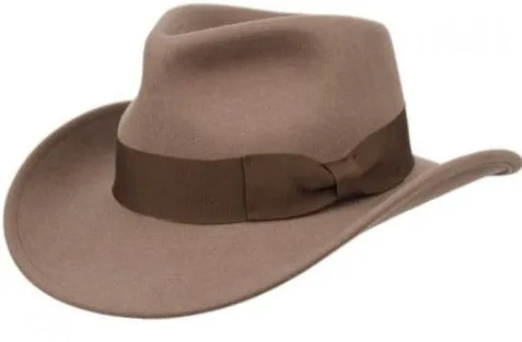 Monroe | Wool Felt Indy Fedora