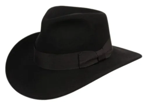 Monroe | Wool Felt Indy Fedora