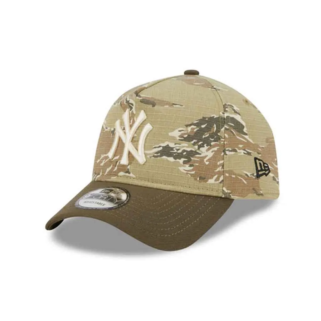 New Era NY Yankees 2-Tone Tiger Camo A-Frame Snapback - Tiger Camo