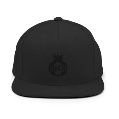 Onassis Krown Logo Embroidered Baseball Cap Snapback