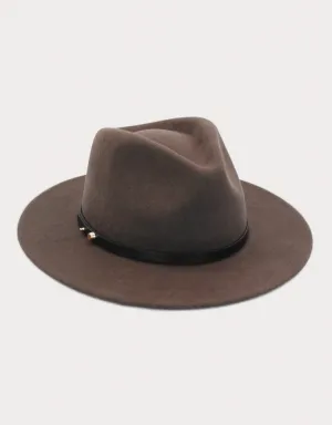 OSLO Felt Fedora Truffle