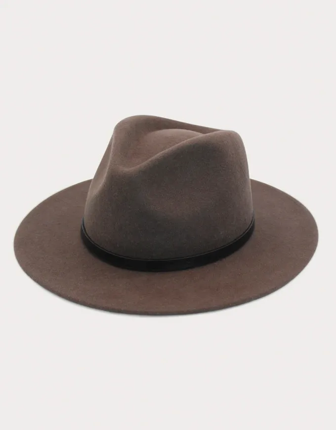 OSLO Felt Fedora Truffle