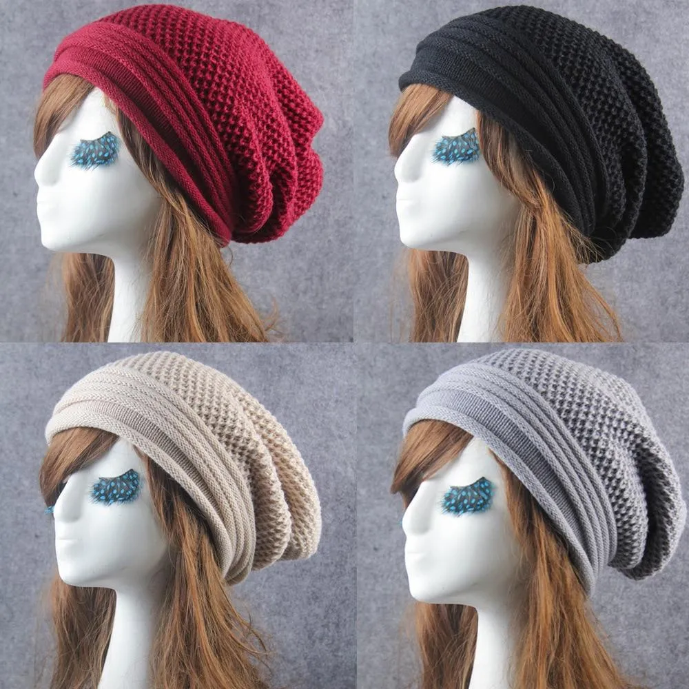Oversized Chunky Knitted Beanies