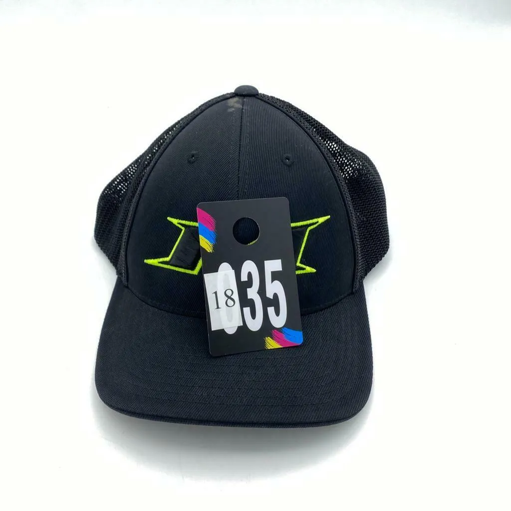 Pacific Headwear Hat Dude with M Printed Baseball Cap Mesh Pro Model Snapback