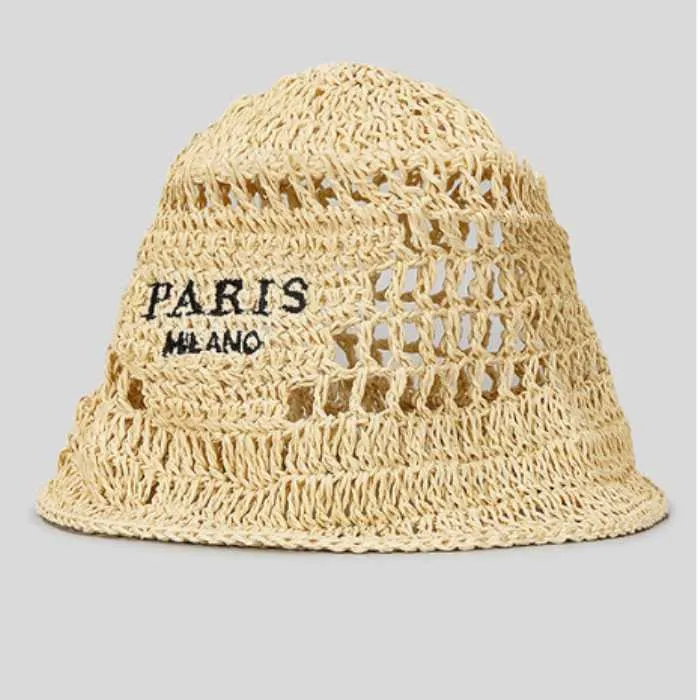 Paris Chrochet Bucket Hat