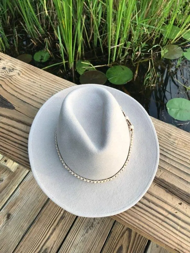 "The Westlake" Hat in Sandy Beige