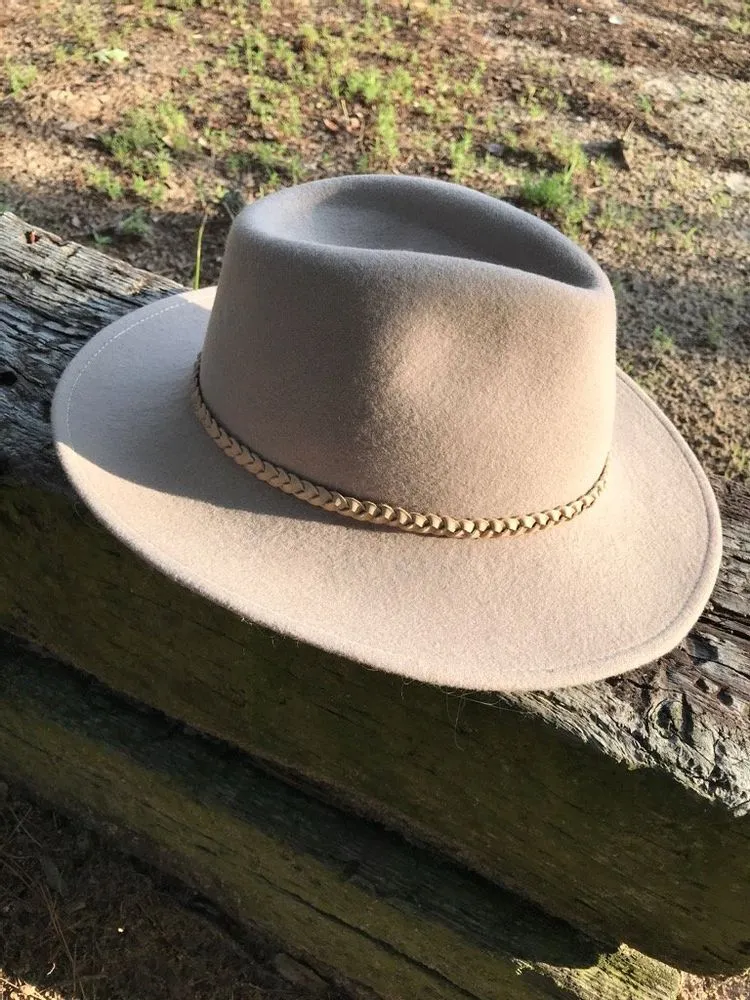 "The Westlake" Hat in Sandy Beige