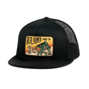 Red Dirt Hat Co. "Wallhanger" Hat in Black