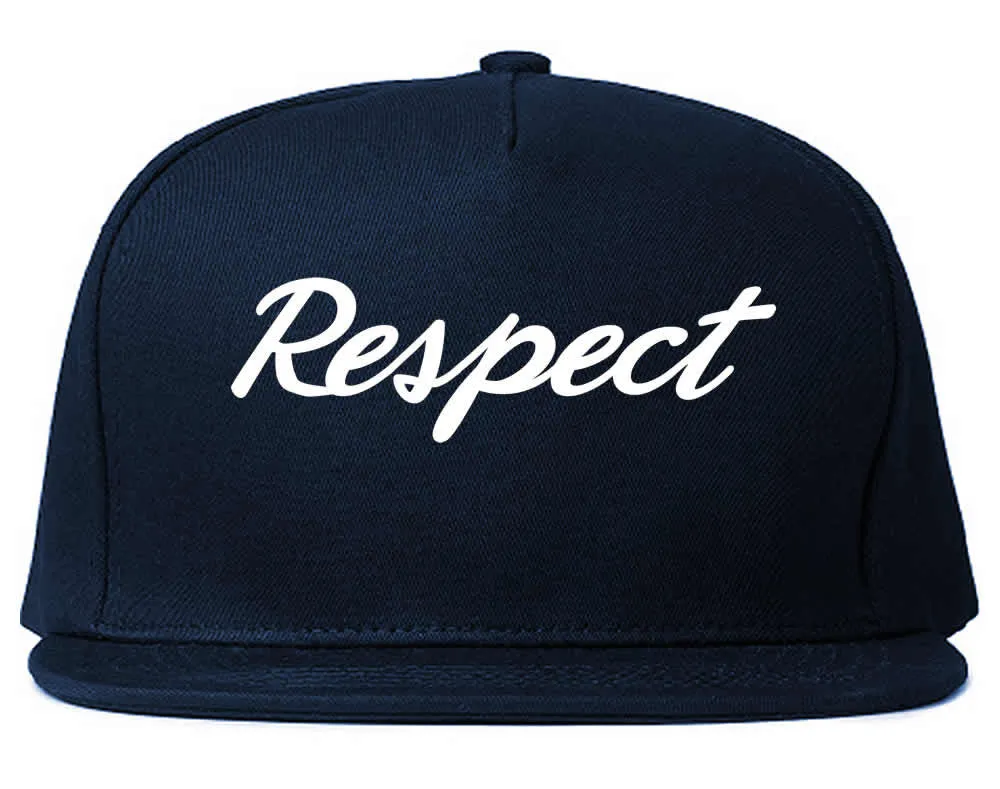 Respect Snapback Hat Cap