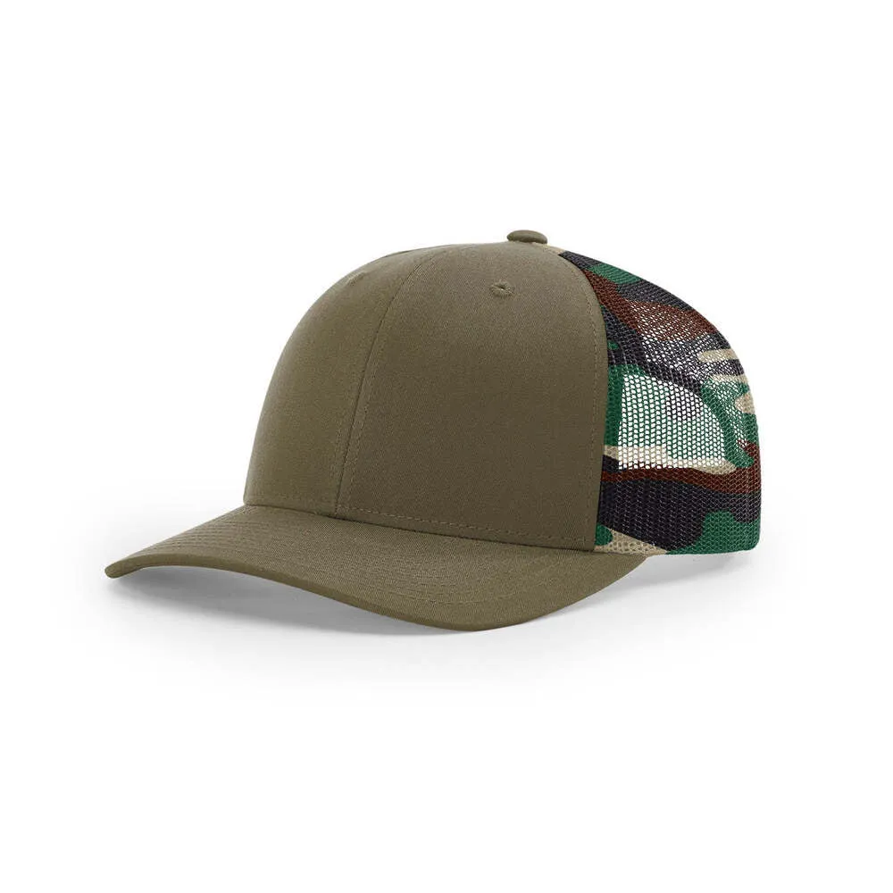 Richardson 112PM Classic Printed Mesh Trucker Hat