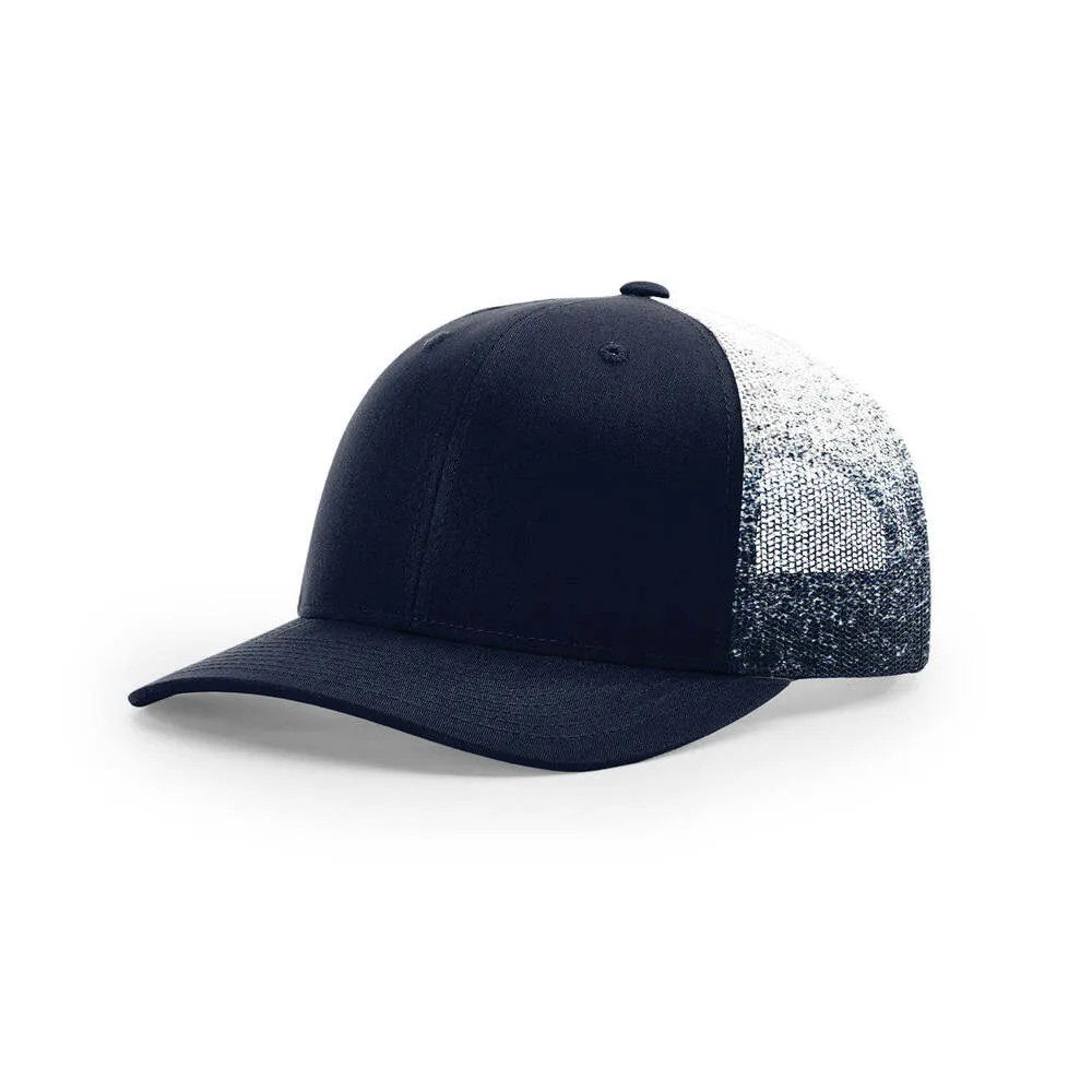 Richardson 112PM Classic Printed Mesh Trucker Hat