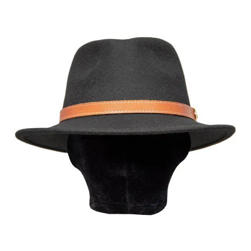 Saint Martin - Short Brimmed Wool Safari Hat