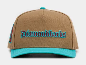Shoe Palace Exclusive Arizona Diamondbacks Khaki 950AF Snapback Mens Hat (Khaki/Blue)