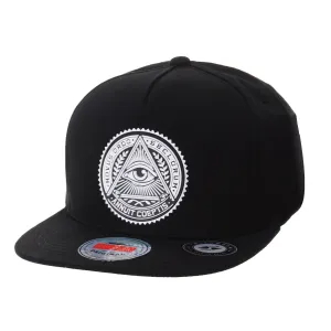 Snapback Hat Hip Hop Illuminati Patch Baseball Cap AL2389