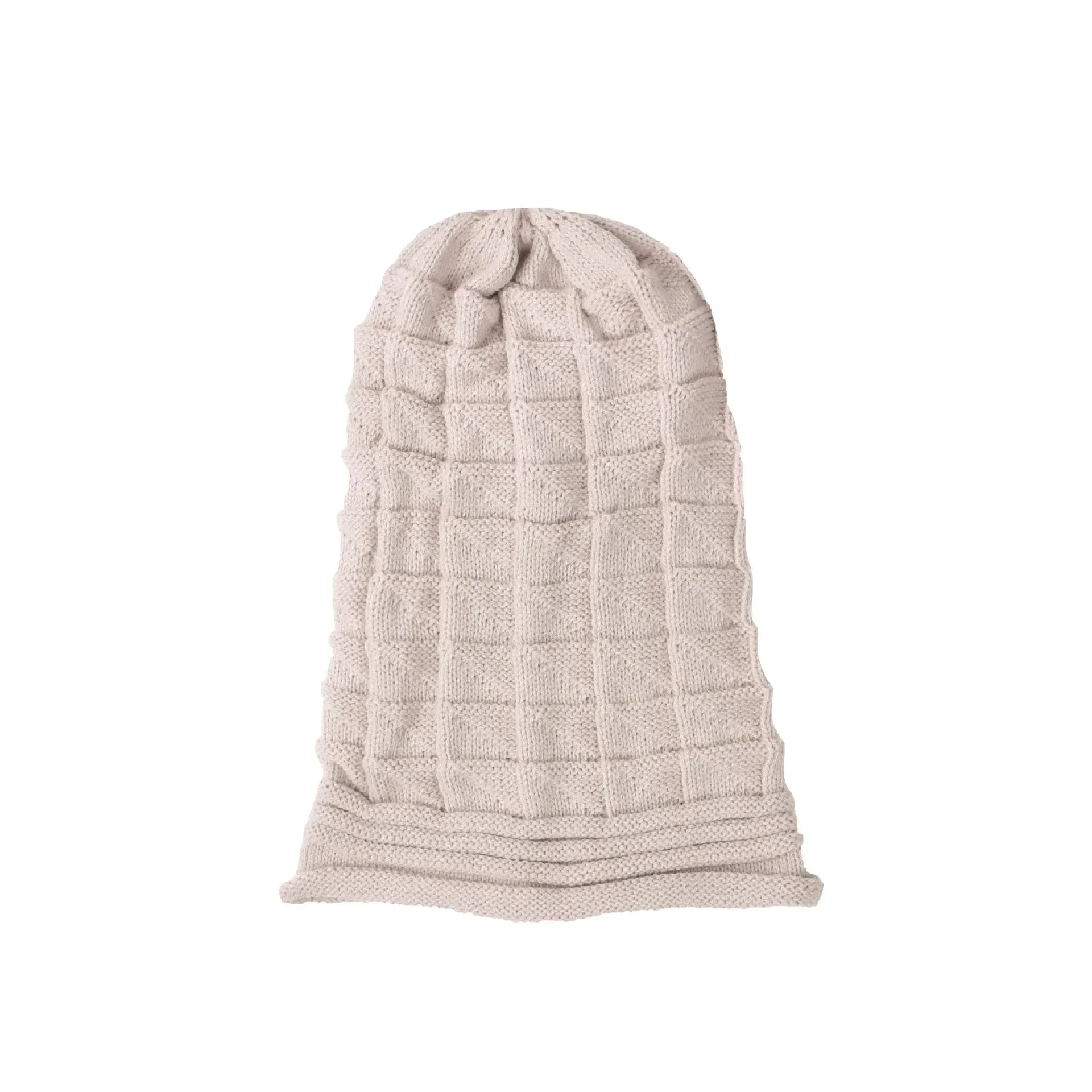 Solid Oversized Winter Beanies