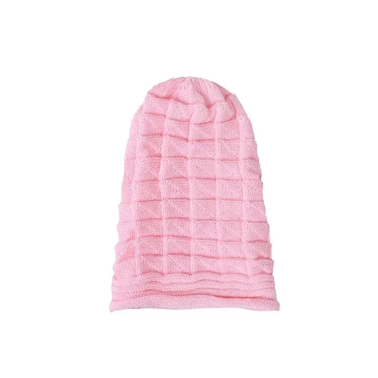 Solid Oversized Winter Beanies