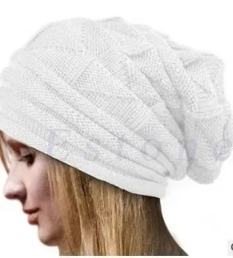Solid Oversized Winter Beanies