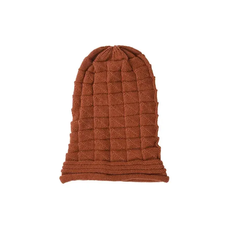 Solid Oversized Winter Beanies
