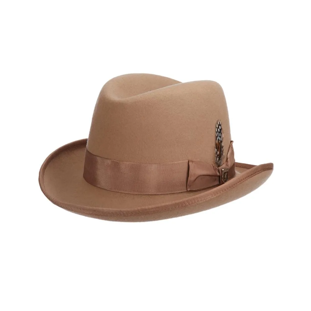 Stacy Adams Wool Felt Homburg- Harvey