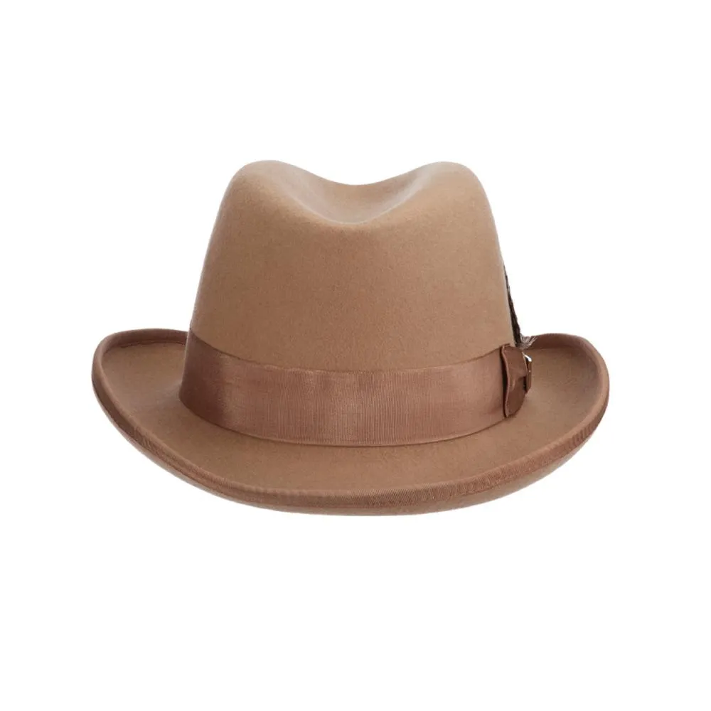 Stacy Adams Wool Felt Homburg- Harvey