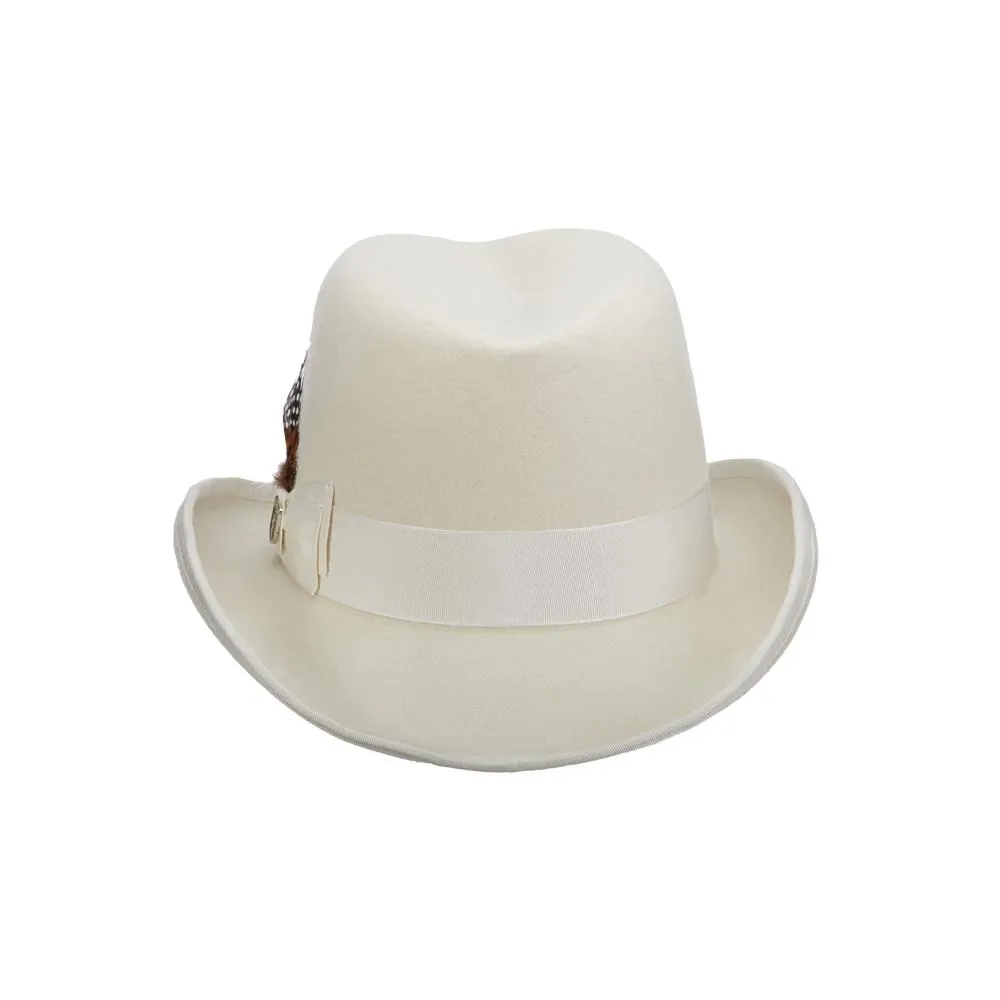 Stacy Adams Wool Felt Homburg- Harvey
