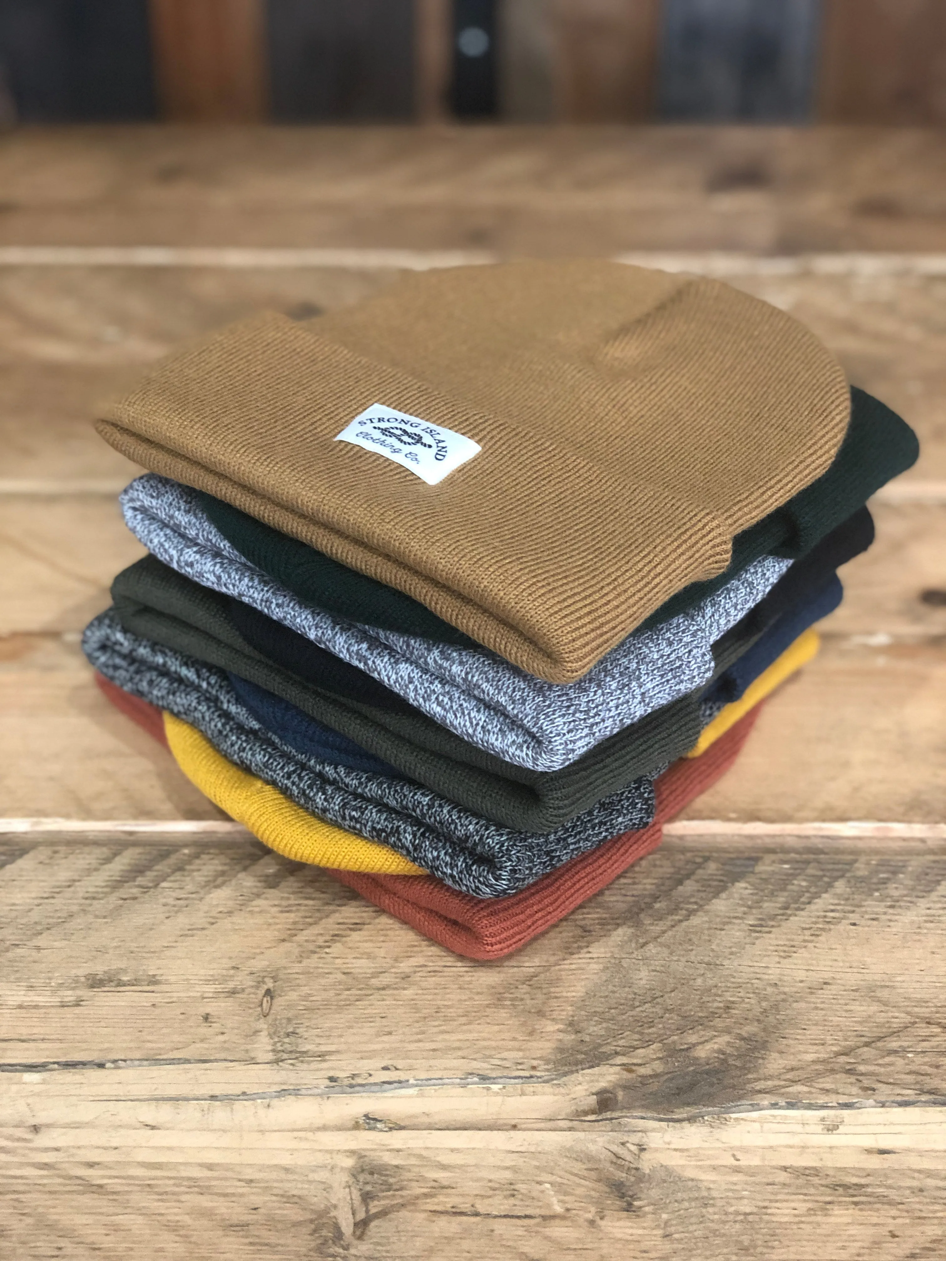 Staple Beanie // Caramel