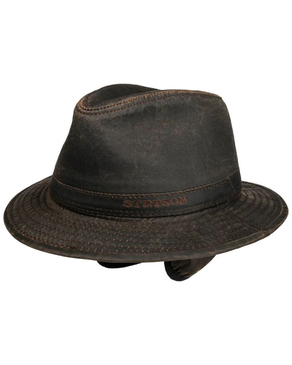Stetson Cloth Ear Flaps Traveller Hat