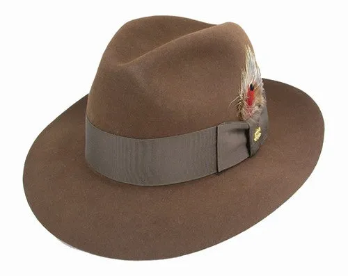 Stetson Temple Fur Felt Fedora