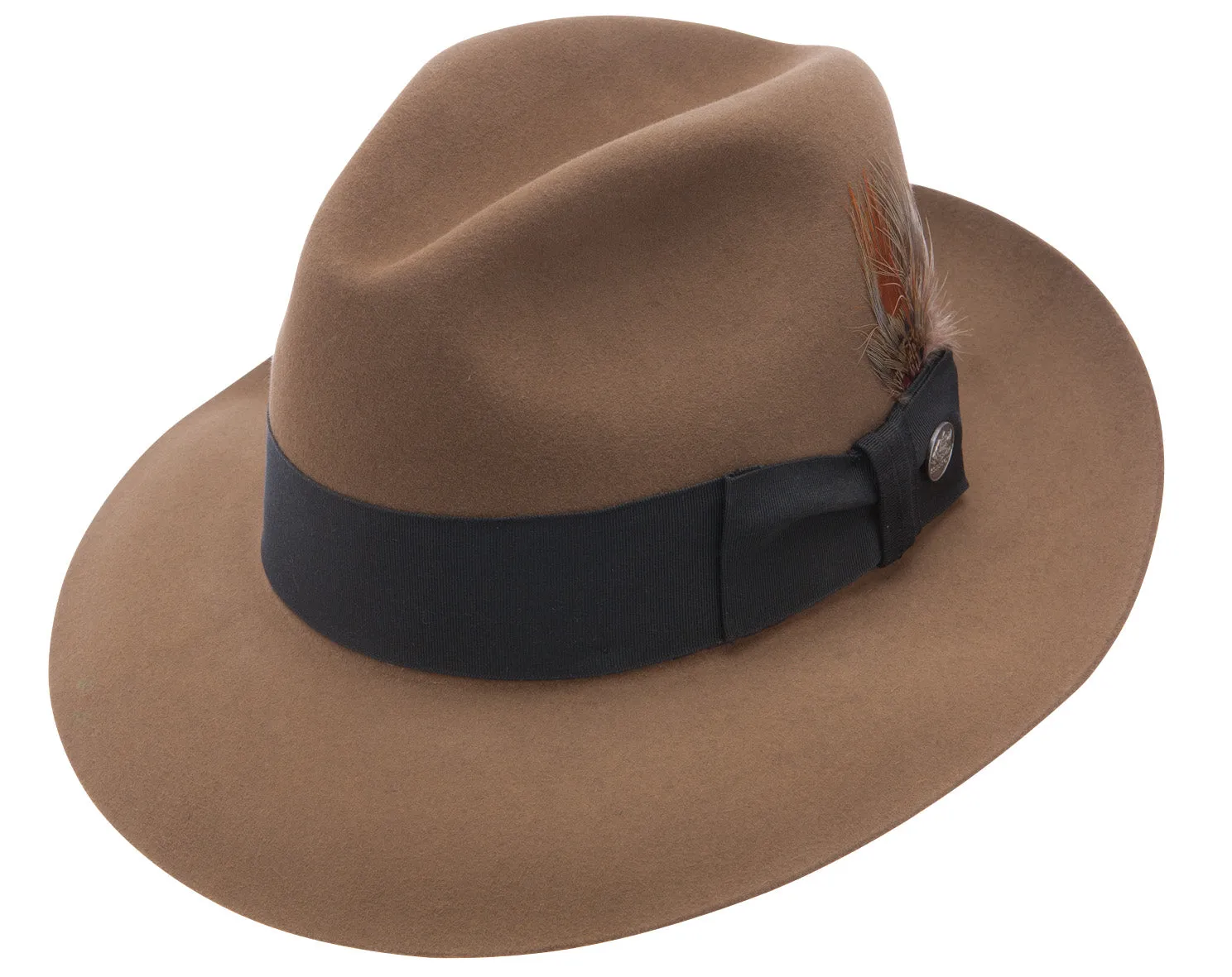 Stetson Temple Fur Felt Fedora