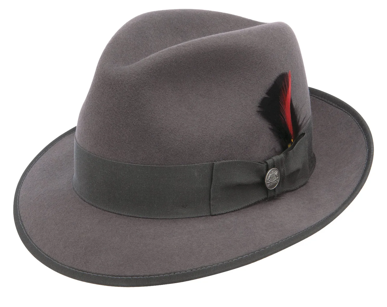 Stetson Terrell Wool Felt Fedora Hat