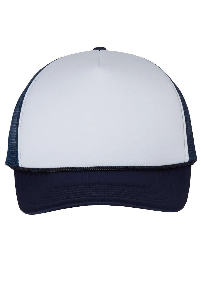 Stitches Baseball Coquette Foam Mesh Back Trucker Cap