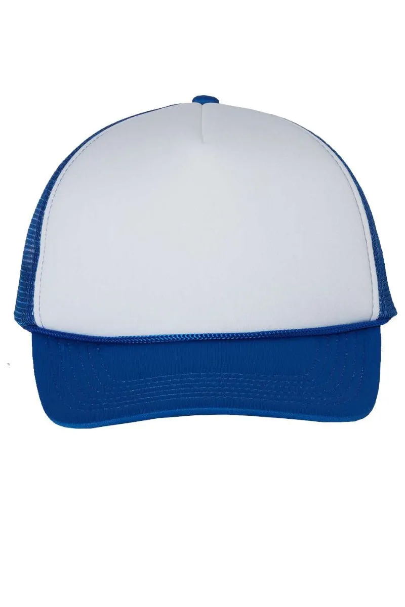 Stitches Baseball Coquette Foam Mesh Back Trucker Cap