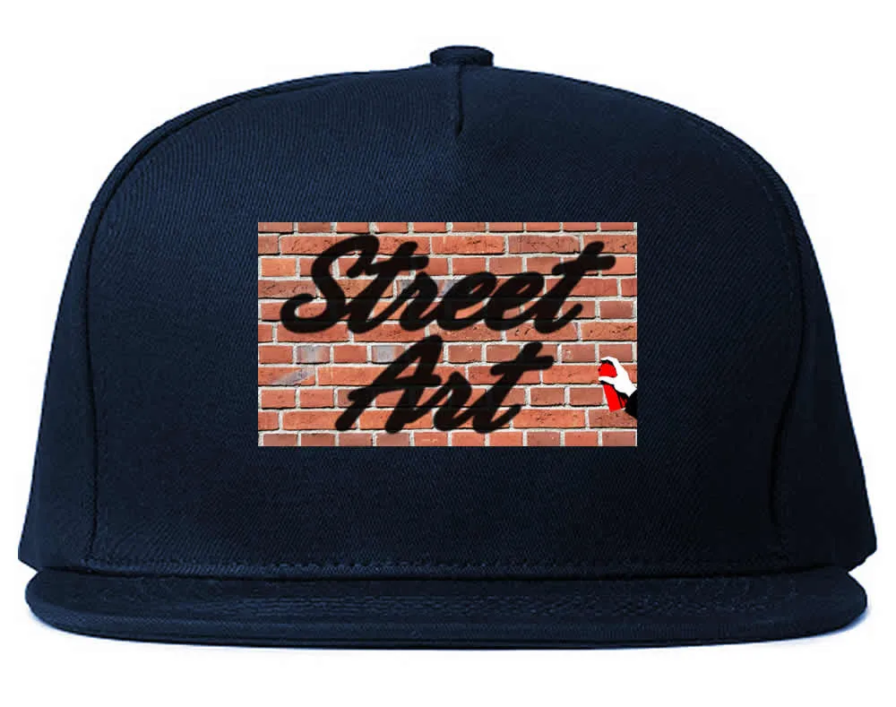 Street Art Graffiti Spraypaint Wall Snapback Hat Cap
