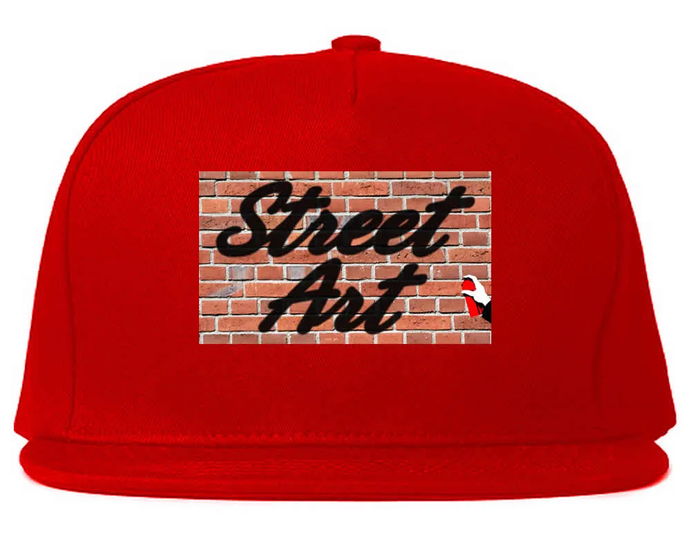 Street Art Graffiti Spraypaint Wall Snapback Hat Cap