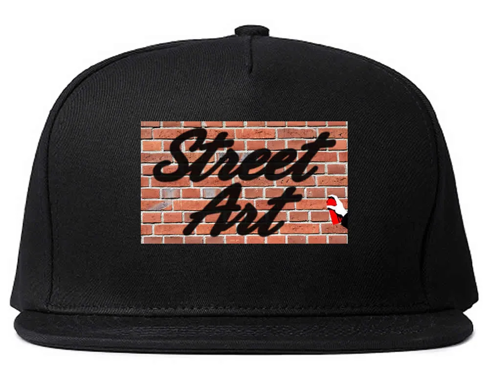 Street Art Graffiti Spraypaint Wall Snapback Hat Cap