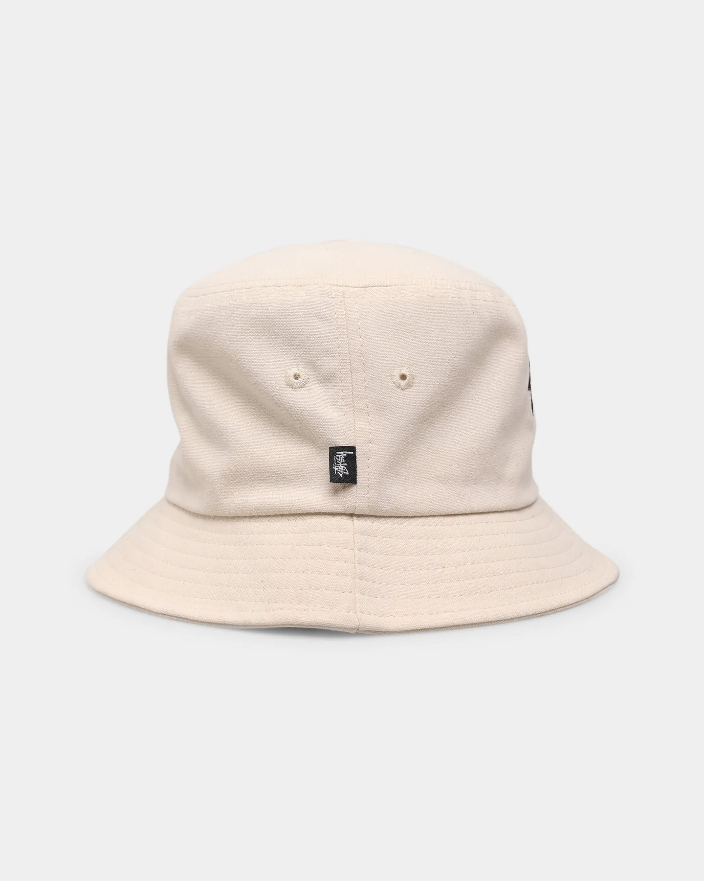 Stussy Stock Shadow Bucket Hat Oatmeal