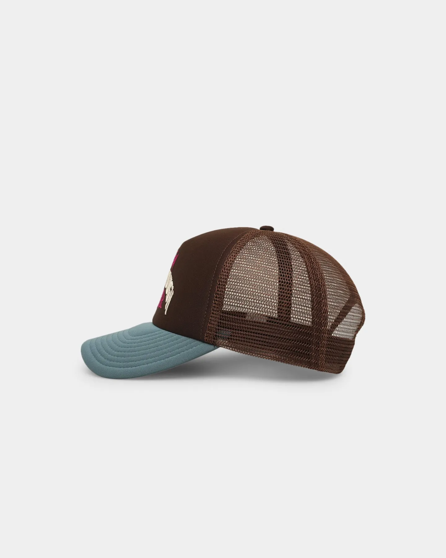 Stussy Workgear Trucker Snapback Brown/Blue
