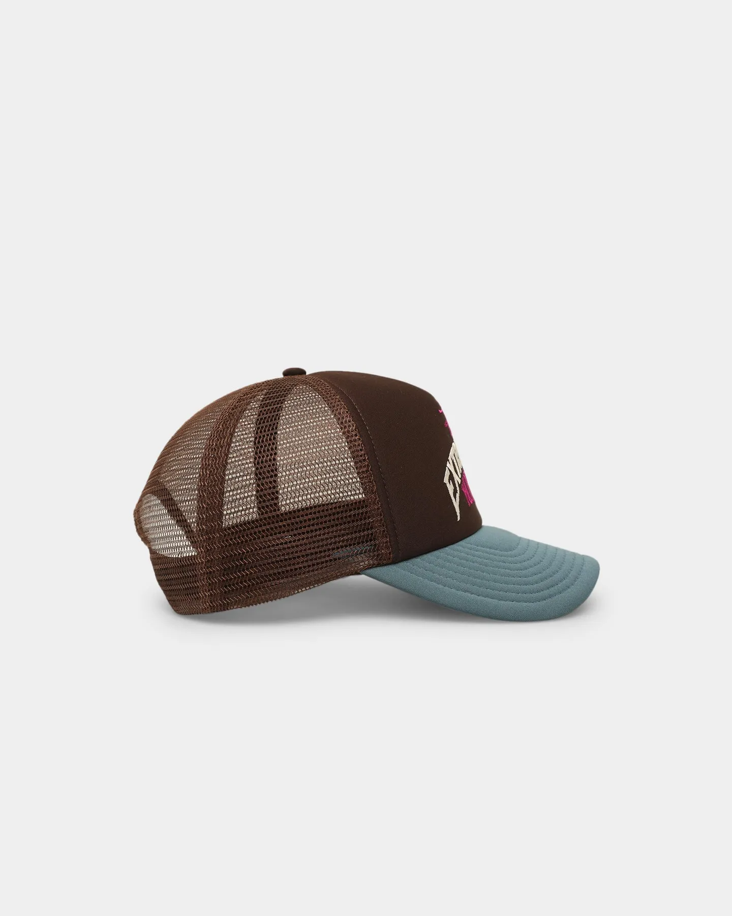 Stussy Workgear Trucker Snapback Brown/Blue
