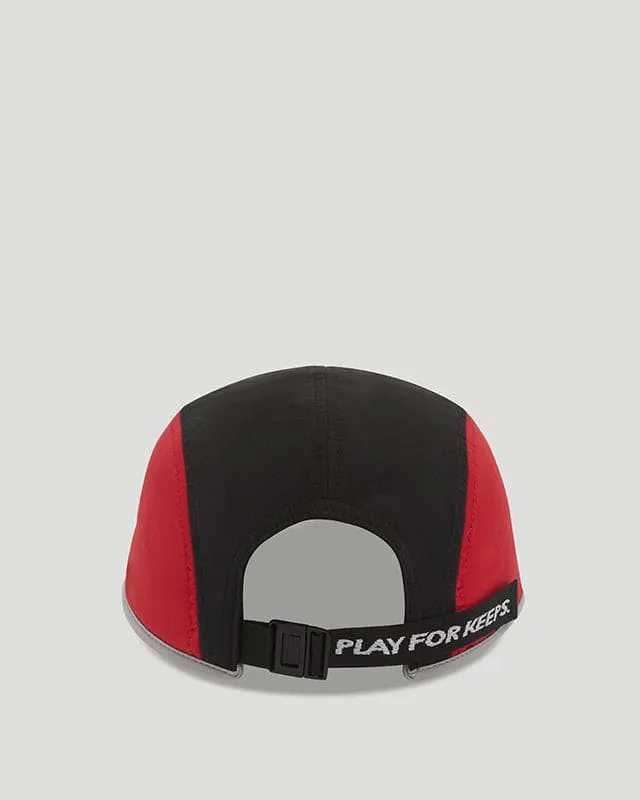 Team Logo 5 Panel Black/Red