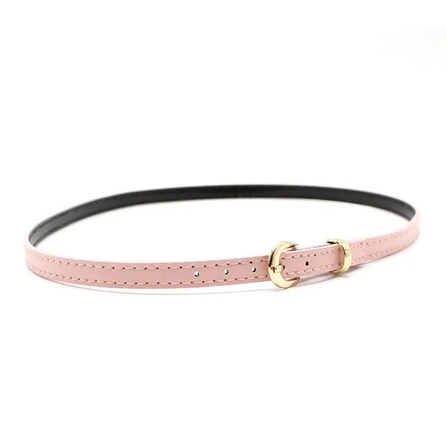 Unisex Fedora Hats w/ Pink Belt Trim Womens Accessories