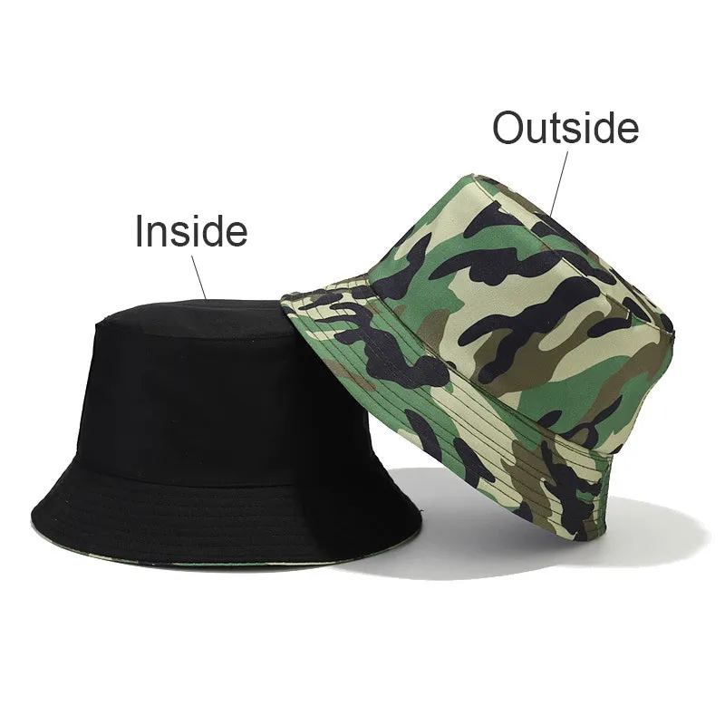 Urban Camo Bucket Hat - Fushia