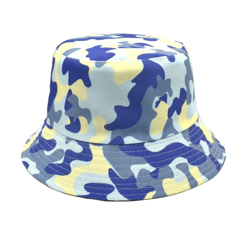 Urban Camo Bucket Hat - Fushia