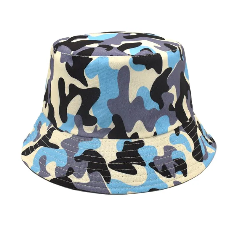 Urban Camo Bucket Hat - Fushia