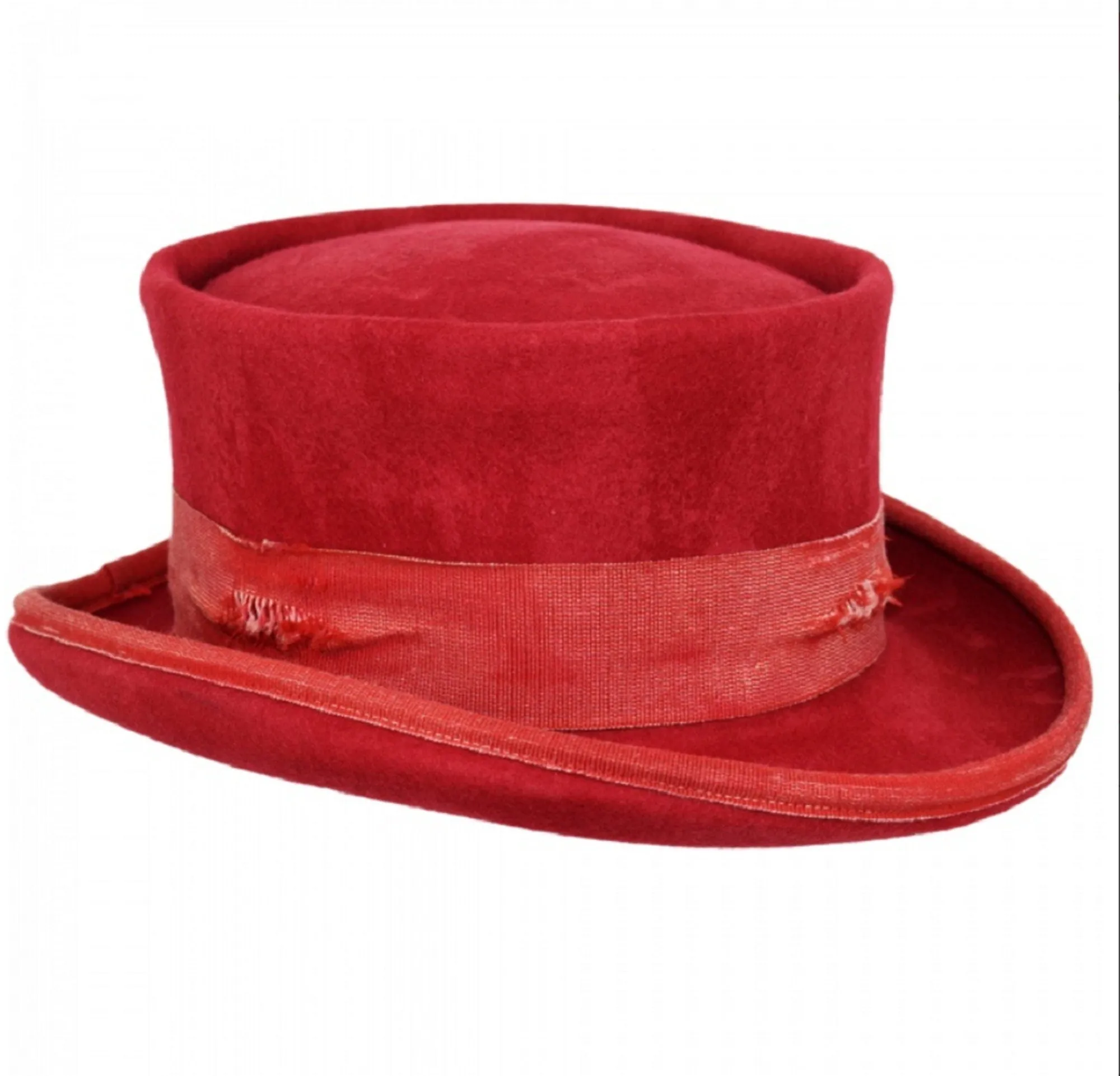 Vintage Vogue Funky Aged Top Hat in Blue